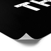 私はヤギのビートおもしろい動物プンダークBG ポスター (角)