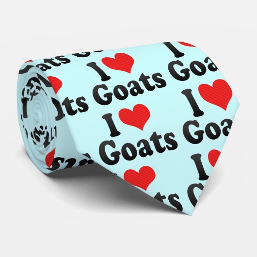 私はヤギを愛します ネクタイ (ロール)