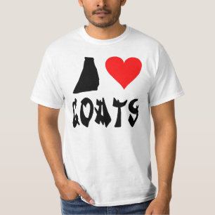 私はヤギを愛します Tシャツ