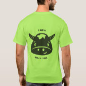 私はヤク間抜けである – セリアック病認識度ティー Tシャツ (裏面)