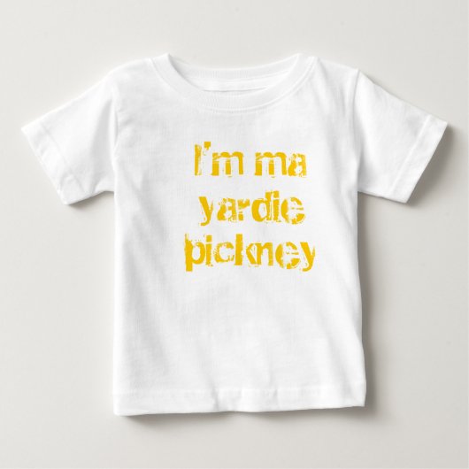 私はヤディピックニーだ ベビーTシャツ (正面)