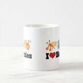 私はヤドカリを愛します コーヒーマグカップ (中央)