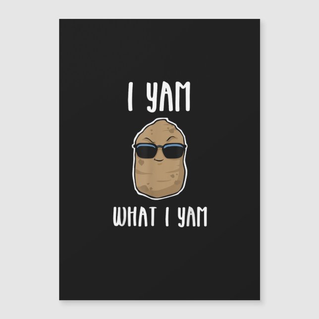 私はヤム野菜だ！おもしろヤムかぼちゃ (正面)