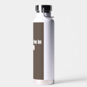 私はユタ州のシオン国立公園に居たい ウォーターボトル (左面)