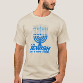 私はユダヤ人で年間8日-.png tシャツ (正面)