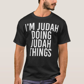 私はユダ行っているユダ事物名おもしろい誕生日G Tシャツ