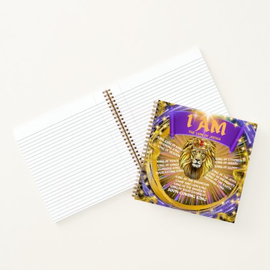 私はユダ・スパイラルノートのライオン ノートブック (内部)