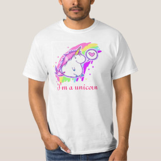 私はユニコーンのワイシャツです Tシャツ