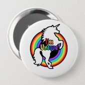 私はユニークです 缶バッジ (正面&裏面)