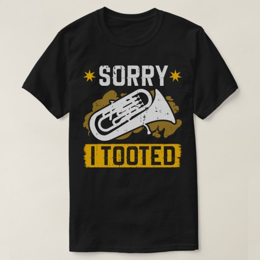 私はユーフォニアム選手を獲得した Tシャツ (デザイン正面)