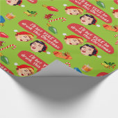 私はユール（キリスト降誕祭）がこのクリスマス飲まれることを賭けます ラッピングペーパー (角)