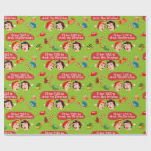 私はユール（キリスト降誕祭）がこのクリスマス飲まれることを賭けます ラッピングペーパー (フラット)