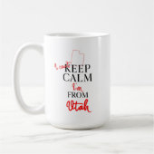 私はユ保タ出身だ コーヒーマグカップ (左)