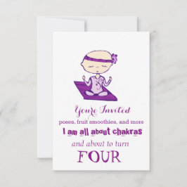 私はヨガの赤ちゃんの昼寝をスキップする 招待状