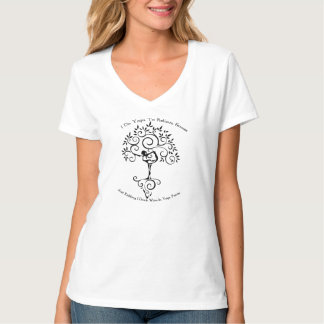 私はヨガのTシャツをします Tシャツ