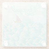 私はヨット愛します ガラスコースター (裏面)