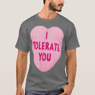 私はヨヴァレ ンティンの日を大目に見る Tシャツ