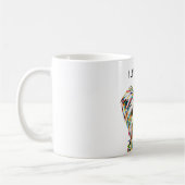 私はヨークシャーテリア11ozが大好き。コーヒーマグ コーヒーマグカップ (左)