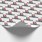 私はライウイスキーを愛します ラッピングペーパー (角)