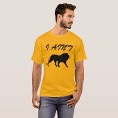私はライオンです Tシャツ (正面フル)