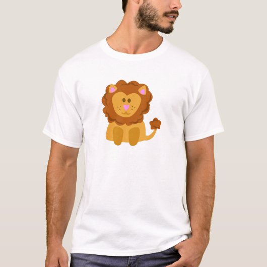 私はライオンとどろくのを聞きます私がです Tシャツ (正面)