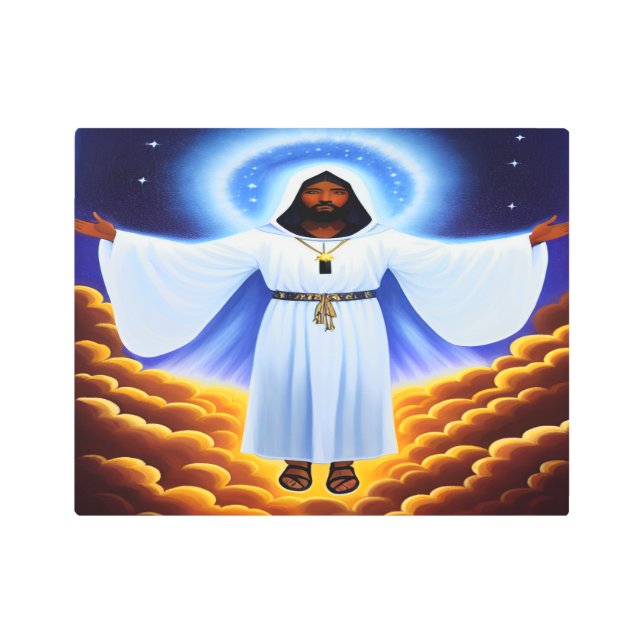 私はライトメタルウォールアートだ メタルプリント (正面)