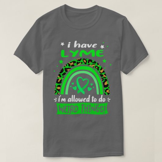 私はライムを持っている事を許され風変わりる Tシャツ (デザイン正面)