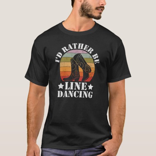私はラインの踊り Tシャツ (正面)