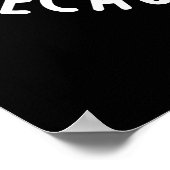 私はラクトース牛の暗いBGので、私はこのようにダンス ポスター (角)