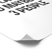 私はラクロスが好きで、多分3人のラクロスPが好き ポスター (角)