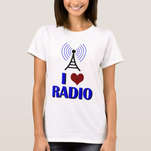 私はラジオを愛します Tシャツ