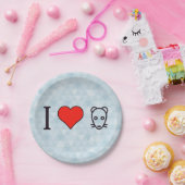 私はラットを愛します ペーパープレート (パーティー)