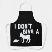 私はラットギフト与えドバーは、動物のおもしろいジョークではない エプロン (正面)