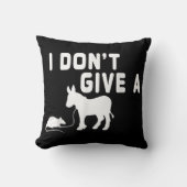 私はラットギフト与えドバーは、動物のおもしろいジョークではない クッション (正面)