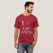 私はラップのダンスを愛します Tシャツ (正面フル)