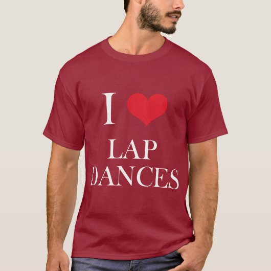 私はラップのダンスを愛します Tシャツ (正面)