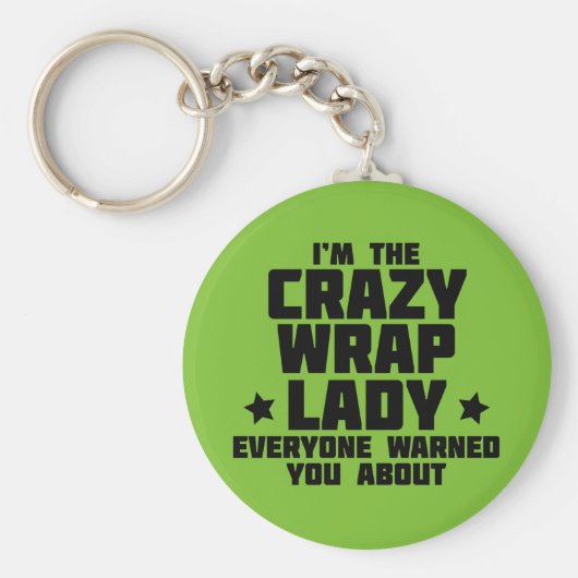 私はラップ熱狂するレディだ – それは動作する！グローバル キーホルダー (正面)