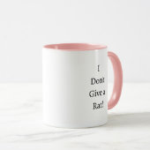 私はラッ与えトじゃない!ねずみと豆の焼き方 マグカップ (正面右)