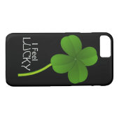 私はラッ感じクな四つ葉のクローバー Case-Mate iPhoneケース (裏面(横))