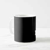 私はラテン語が大好き コーヒーマグカップ (正面左)