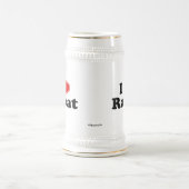 私はラバトを愛します ビールジョッキ (中央)