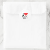 私はラビットの足 ラウンドシール (バッグ)