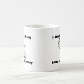 私はラブヤギを自由に、ヤギのコーヒーマグ コーヒーマグカップ (中央)