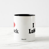 私はラボックを愛します ツートーンマグカップ (中央)