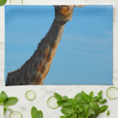 私はラマではない、私はあなたのドラマのキリンより上にいる キッチンタオル (折り畳み)