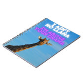 私はラマではない、私はあなたのドラマのキリンより上にいる ノートブック (左側)