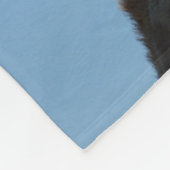 私はラマではない、私はあなたのドラマのキリンより上にいる フリースブランケット (角)