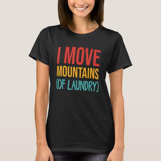 私はランドリーヴィナージュのアパレルの山を移動 Tシャツ (正面)