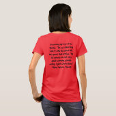 私はランナーカスタマイズだよカスタマイズ-  Tシャツ (裏面フル)
