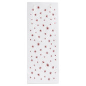 私はランニングの引用文を試しおもしろいた ワインギフトバッグ (裏面)